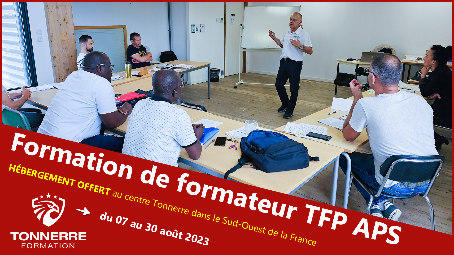 Passer vos modules obligatoires TFP APS au centre Tonnerre