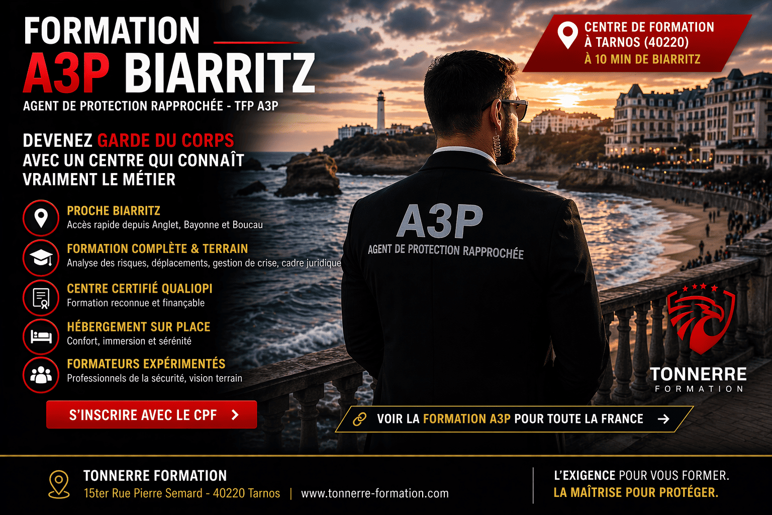 Formation Protection Rapprochée Biarritz – Agent de Protection ...