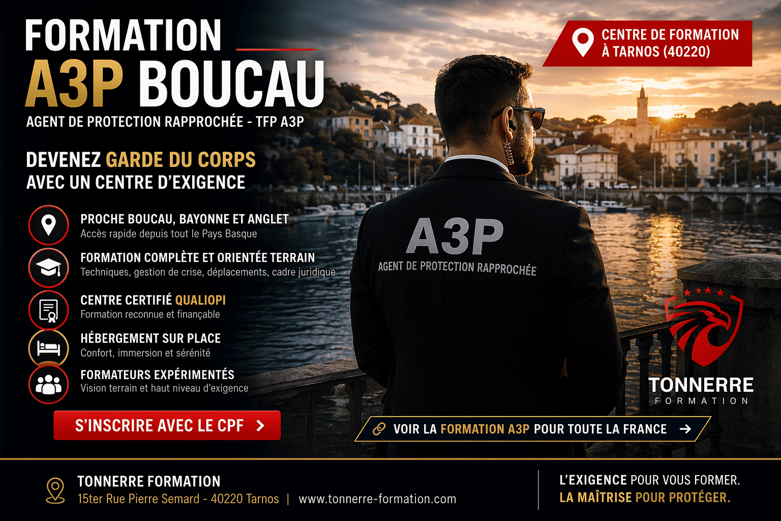 Formation A3P Boucau 64340 – Agent de Protection Rapprochée | TFP A3P ...